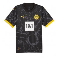 Borussia Dortmund Donyell Malen #21 Vonkajší futbalový dres 2023-24 Krátky Rukáv